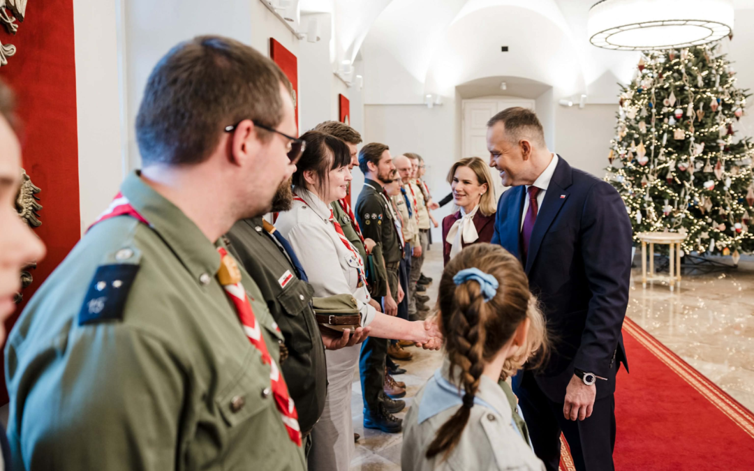 Spotkanie świąteczne w Pałacu Prezydenckim