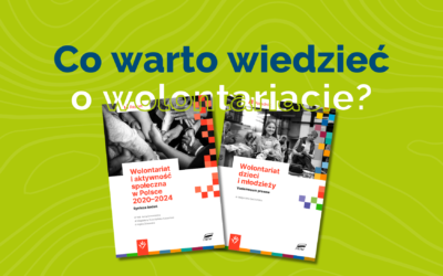 Zapoznaj się z publikacjami NIW-CRSO o wolontariacie